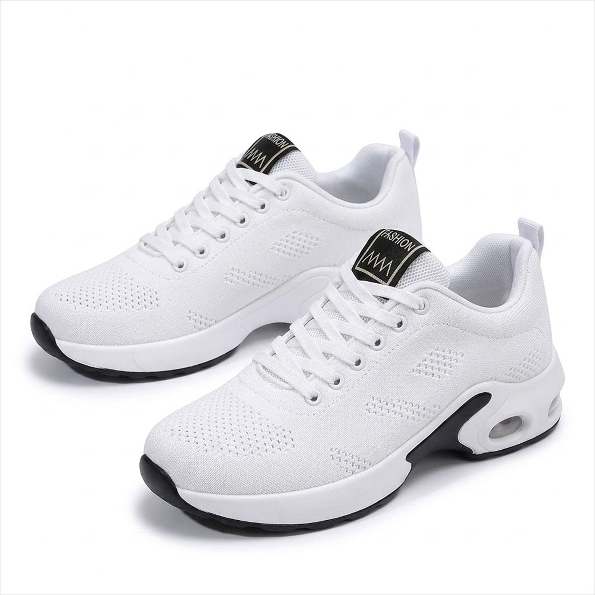 Women's Air-Cushion Knit Sport Trainers Corvine