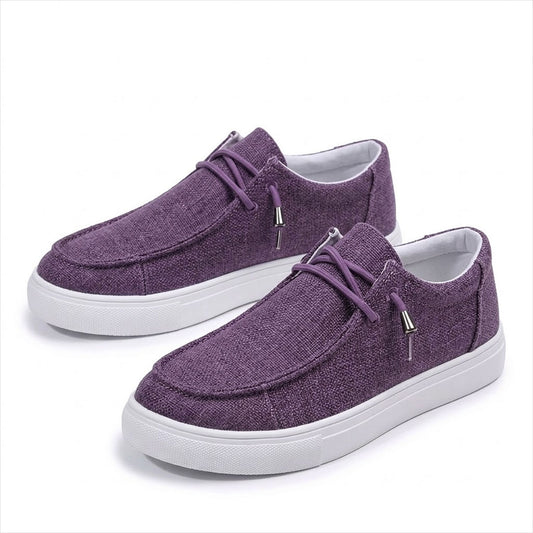 Women's Canvas Slip-On Comfort Loafers Corvine