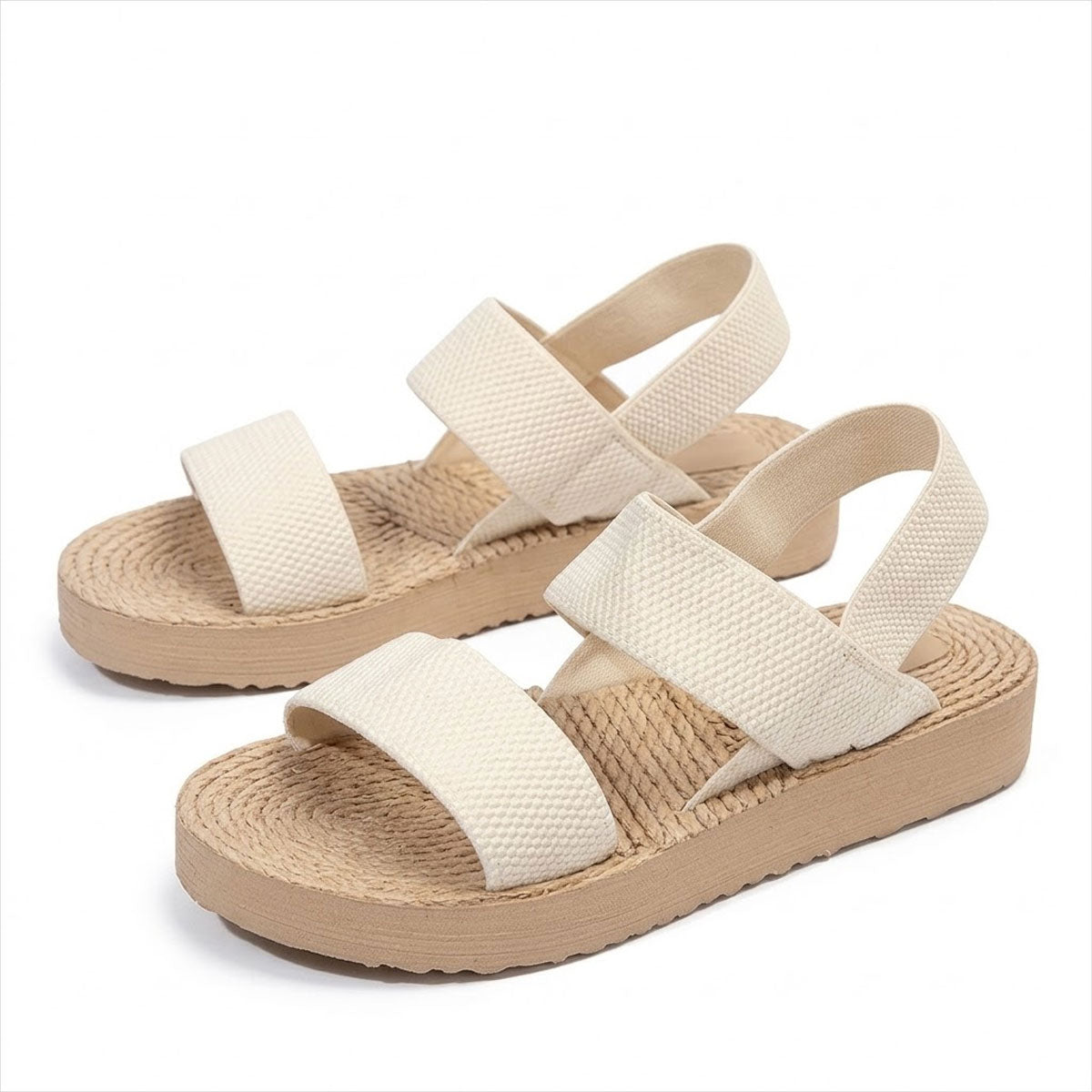 Women's Elastic Strap Platform Sandals Corvine