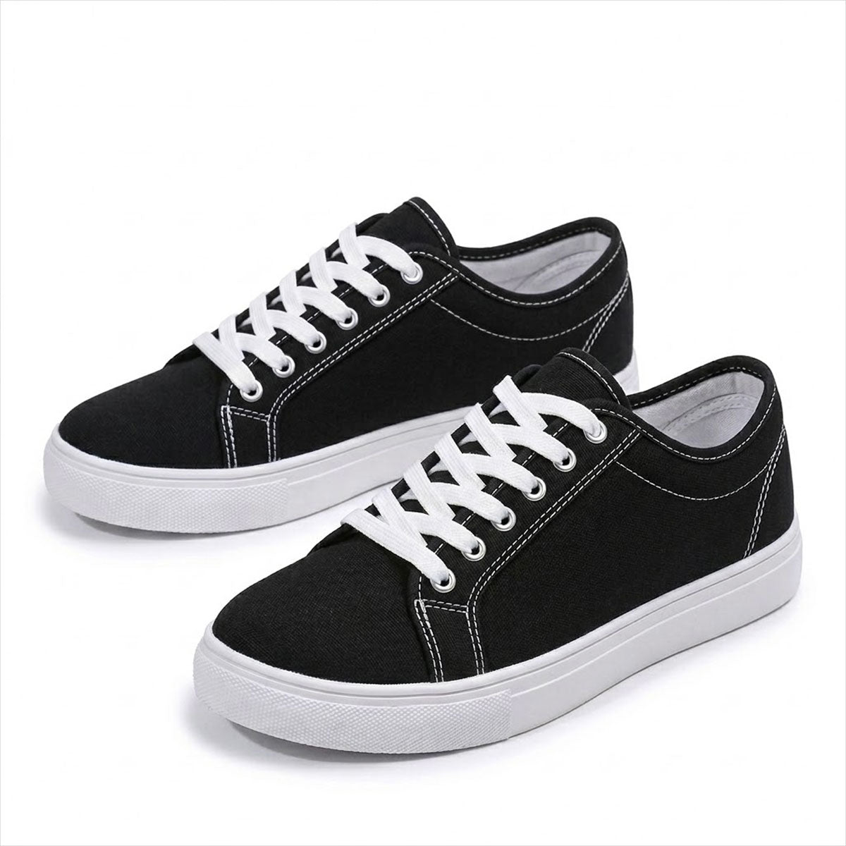 Women's Classic Low-Top Canvas Trainers Corvine