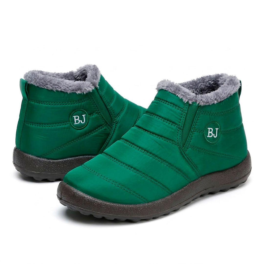 Women's Fleece-Lined Winter Puffer Boots Corvine