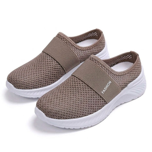 Women's Breathable Mesh Slip-On Mule Trainers Corvine