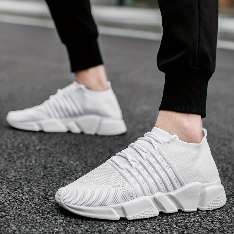 Mens Breathable Knit Performance Trainers Corvine