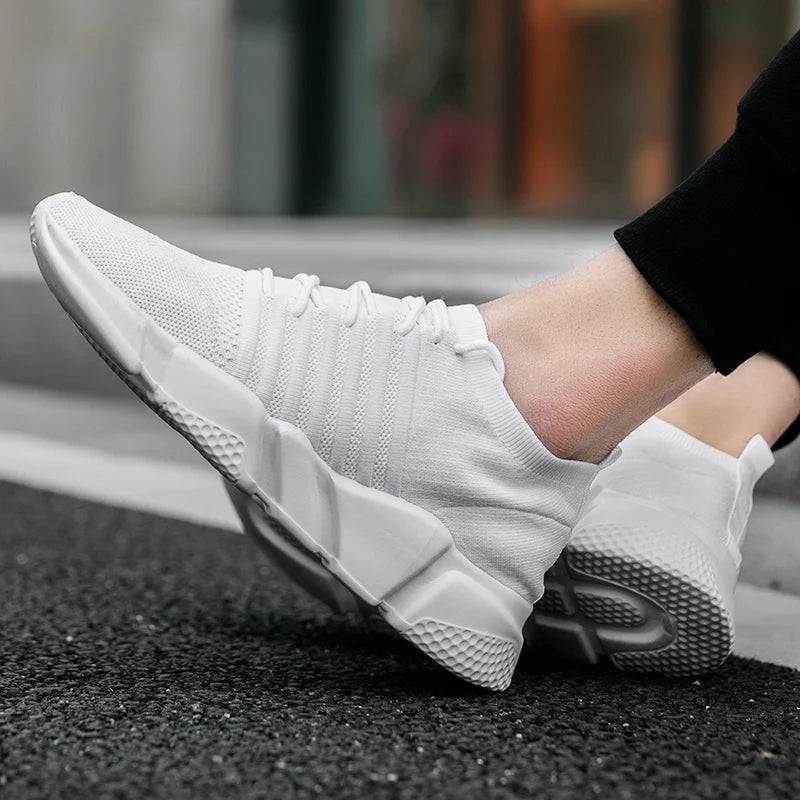 Mens Breathable Knit Performance Trainers Corvine