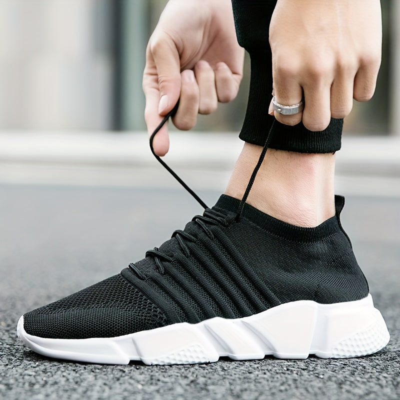 Mens Breathable Knit Performance Trainers Corvine