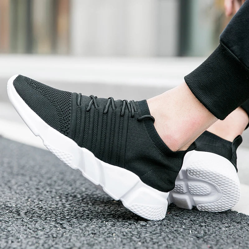 Mens Breathable Knit Performance Trainers Corvine