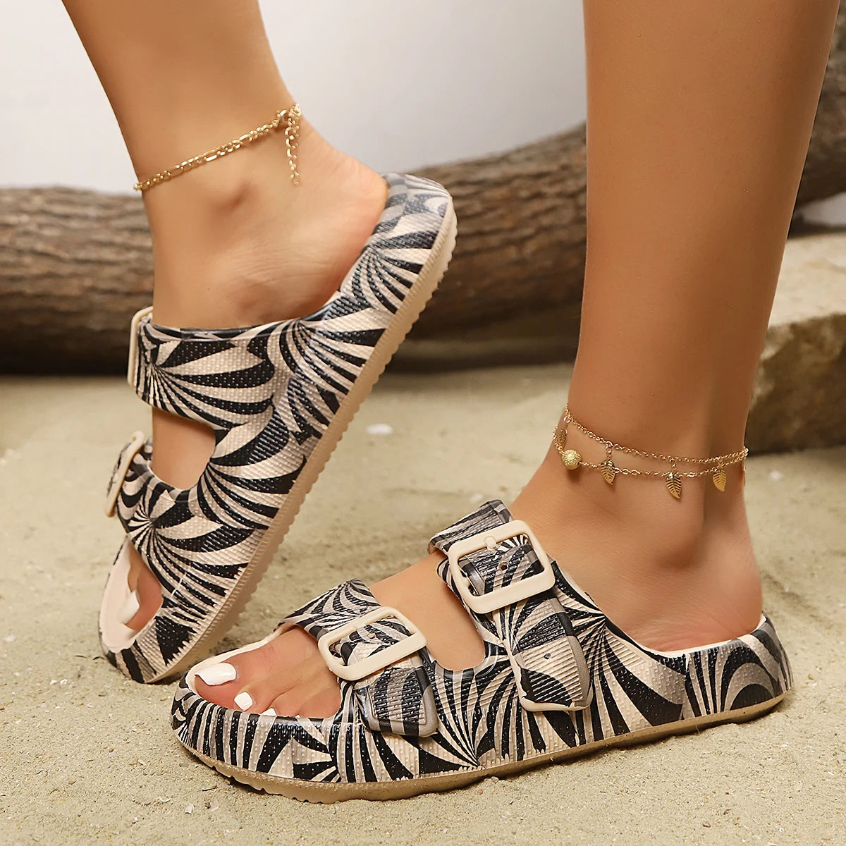 Women's Adjustable EVA Slide Sandals Corvine
