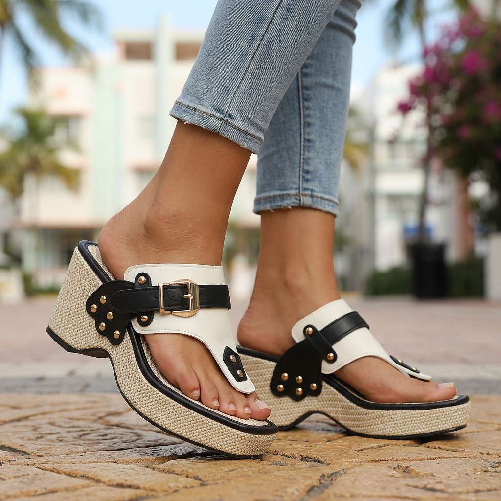 Women's Adjustable Strap Slide Sandals Corvine