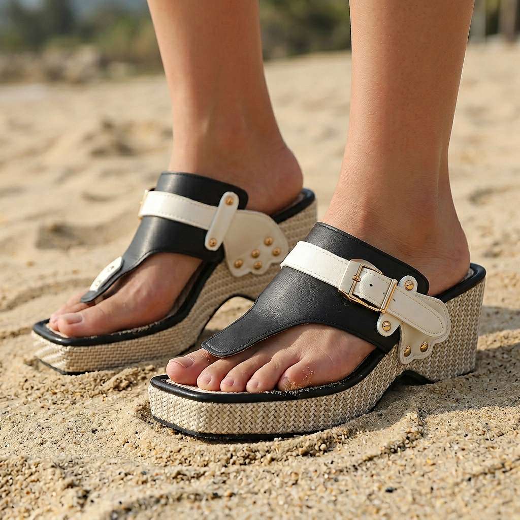 Women's Adjustable Strap Slide Sandals Corvine