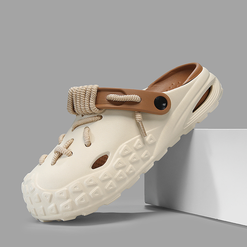 Women's Braided Rope Lace-Up Clogs Corvine
