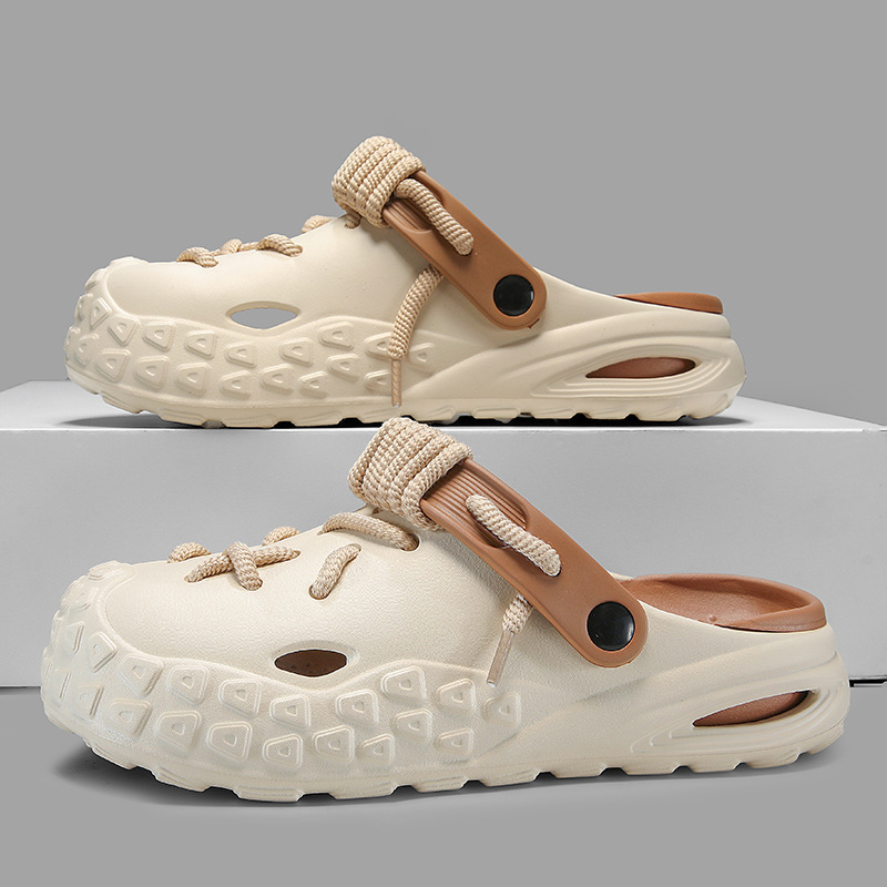 Women's Braided Rope Lace-Up Clogs Corvine