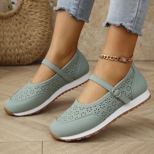 Women's Breathable Adjustable Strap Casual Shoes Corvine