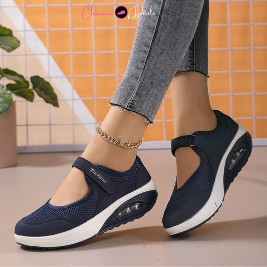 Women's Breathable Cotton Fabric Casual Shoes Corvine