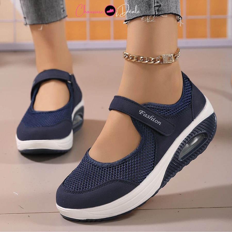Women's Breathable Cotton Fabric Casual Shoes Corvine