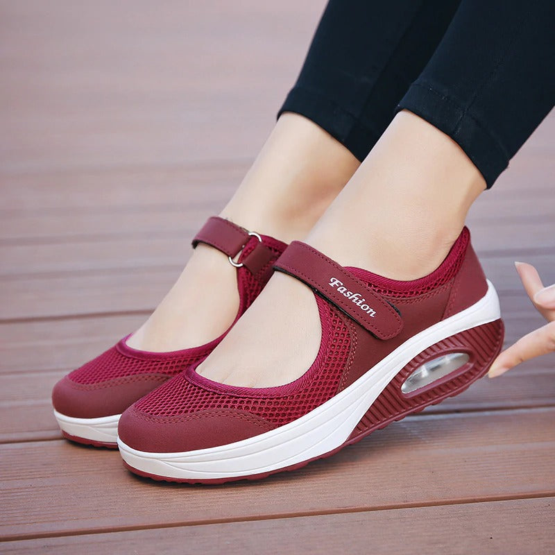Women's Breathable Cotton Fabric Casual Shoes Corvine