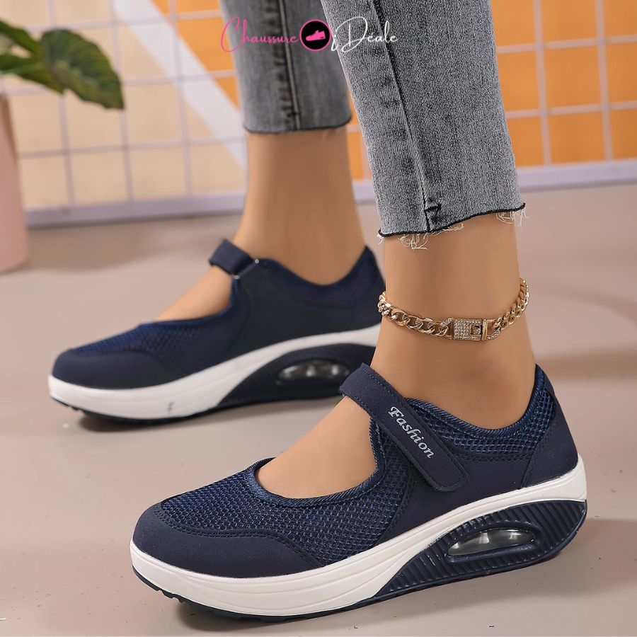 Women's Breathable Cotton Fabric Casual Shoes Corvine