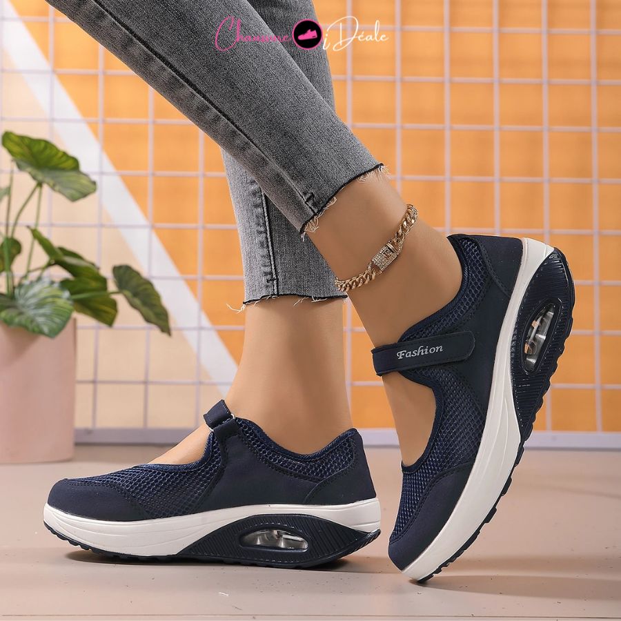 Women's Breathable Cotton Fabric Casual Shoes Corvine