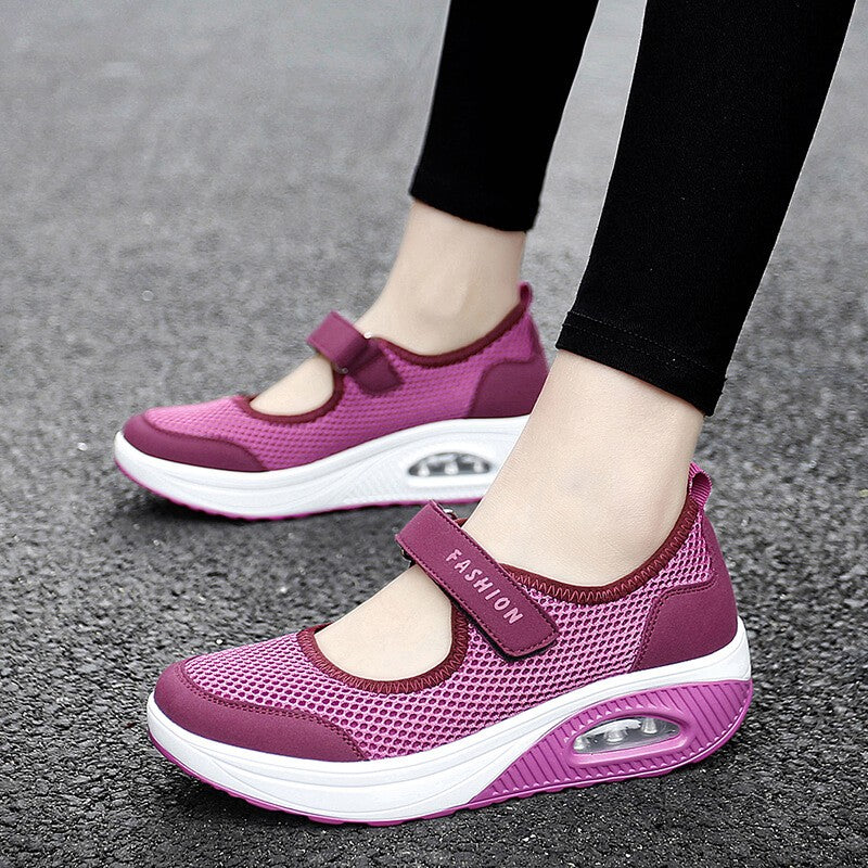 Women's Breathable Cotton Fabric Casual Shoes Corvine