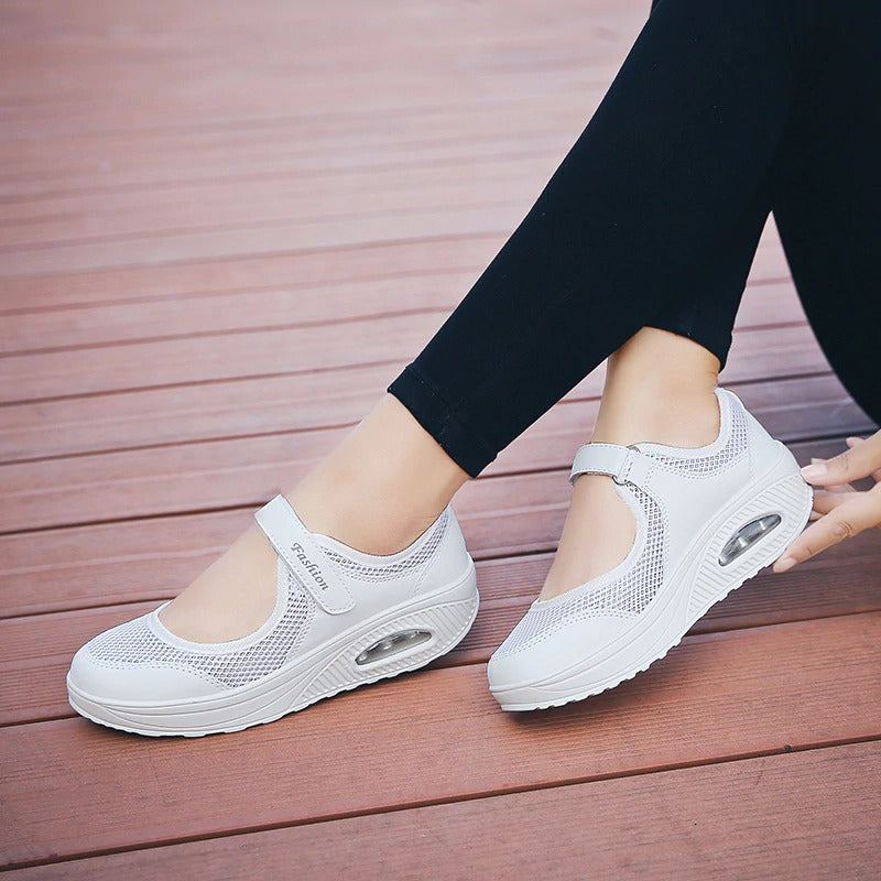 Women's Breathable Cotton Fabric Casual Shoes Corvine
