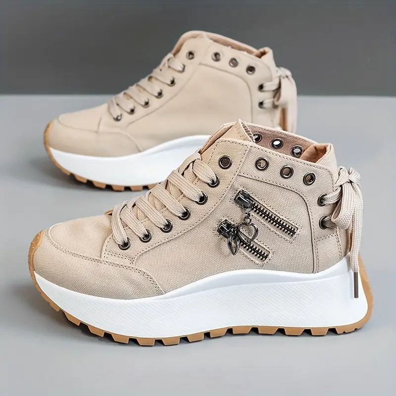 Women's Breathable Denim Lace-Up Shoes Corvine