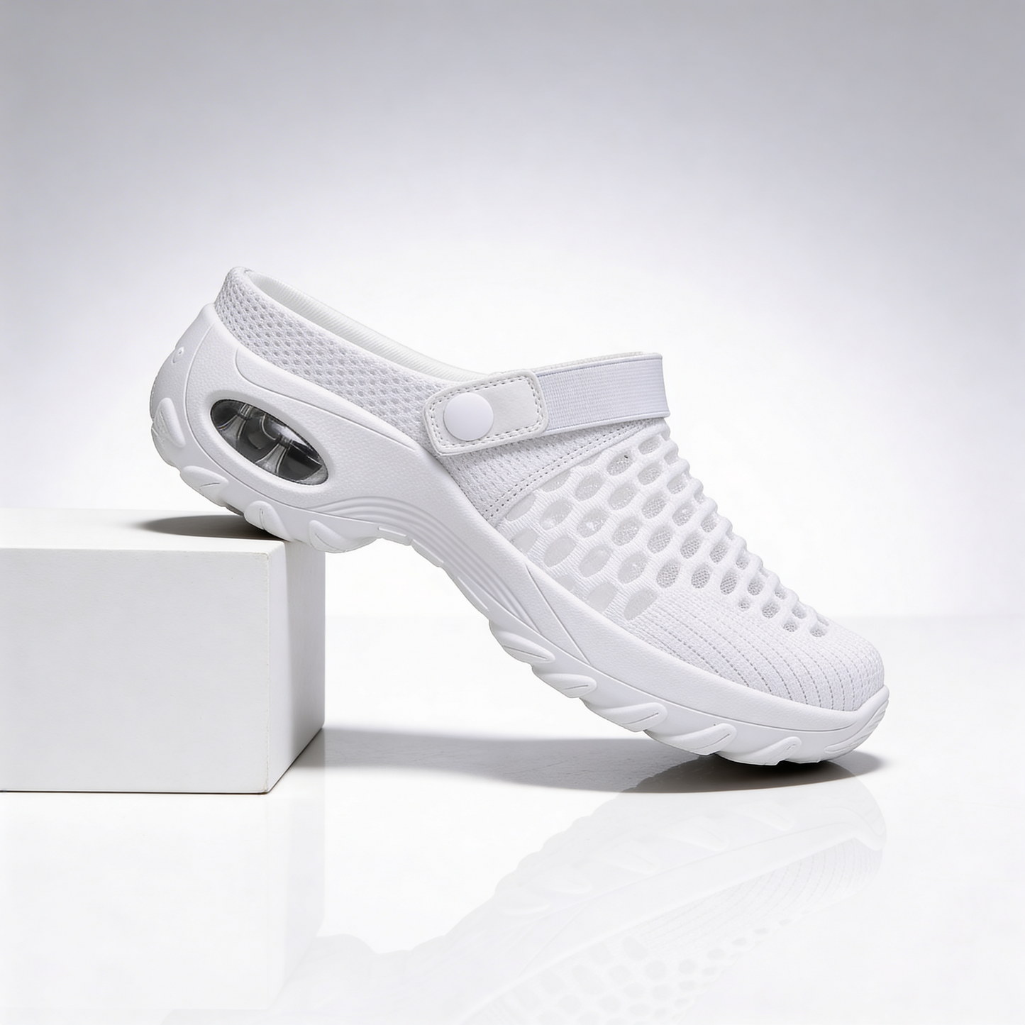 Women's Breathable Knit Slip On Trainers Corvine