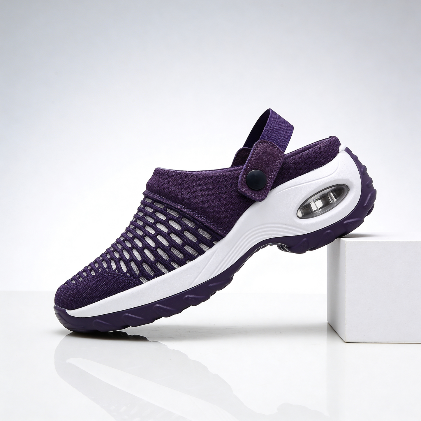Women's Breathable Knit Slip On Trainers Corvine