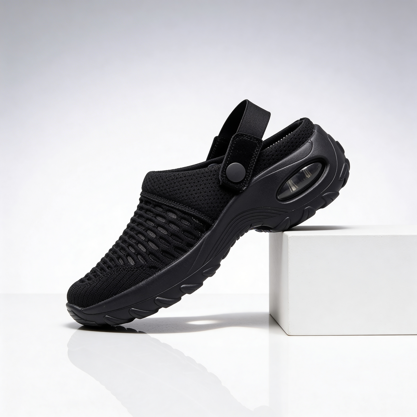 Women's Breathable Knit Slip On Trainers Corvine