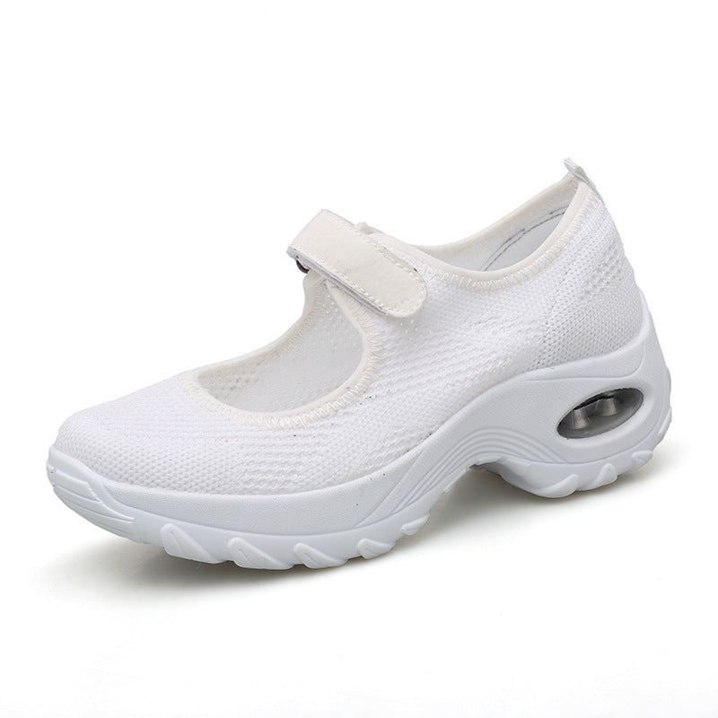 Women's Breathable Mesh Thick Bottom Shoes Corvine
