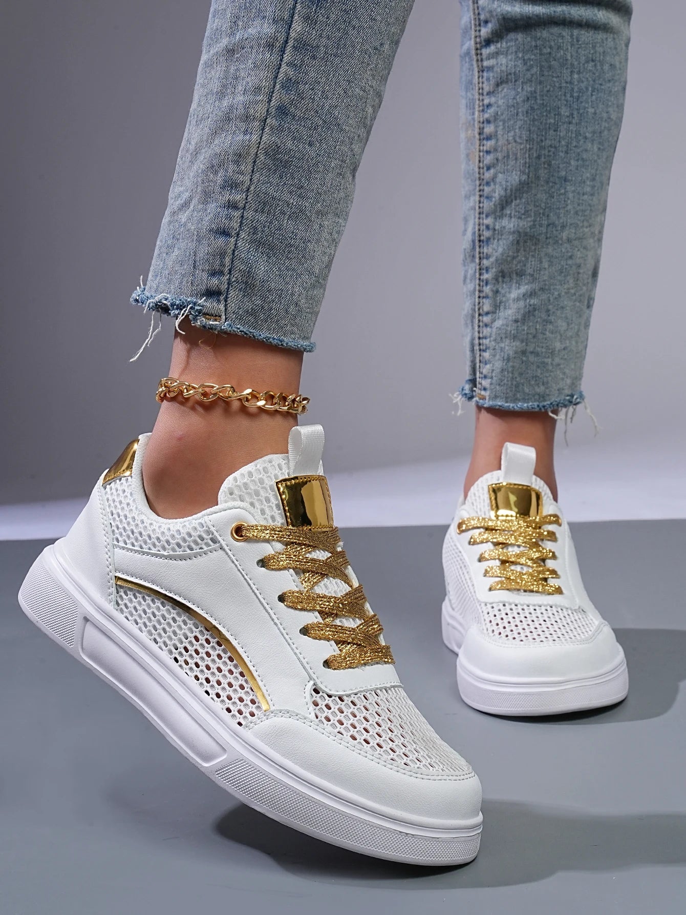 Women's Breathable Mesh Walking Shoes Corvine