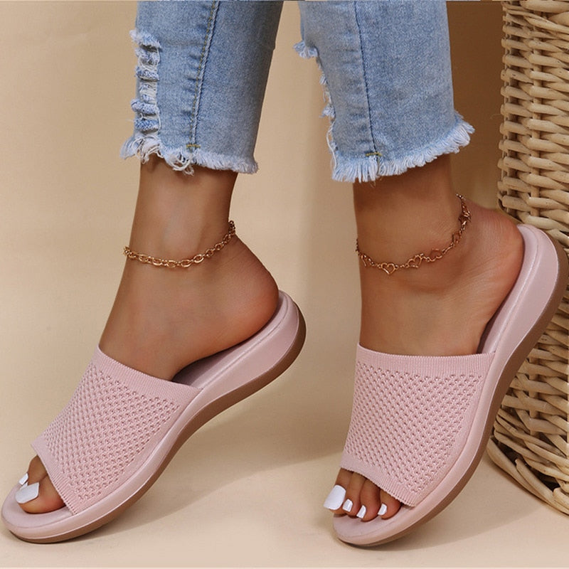 Women's Breathable Soft Casual Slides Corvine