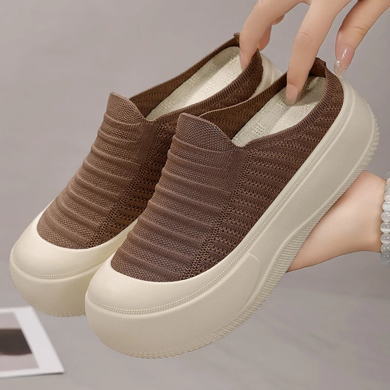 Women's Breathable Stretch-Knit Slip On Shoes for Women Corvine