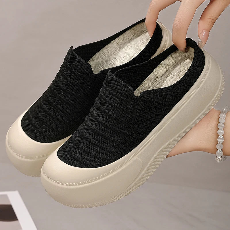 Women's Breathable Stretch-Knit Slip On Shoes for Women Corvine
