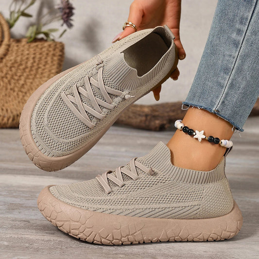 Women's Breathable Stretch-Knit Walking Shoes Corvine