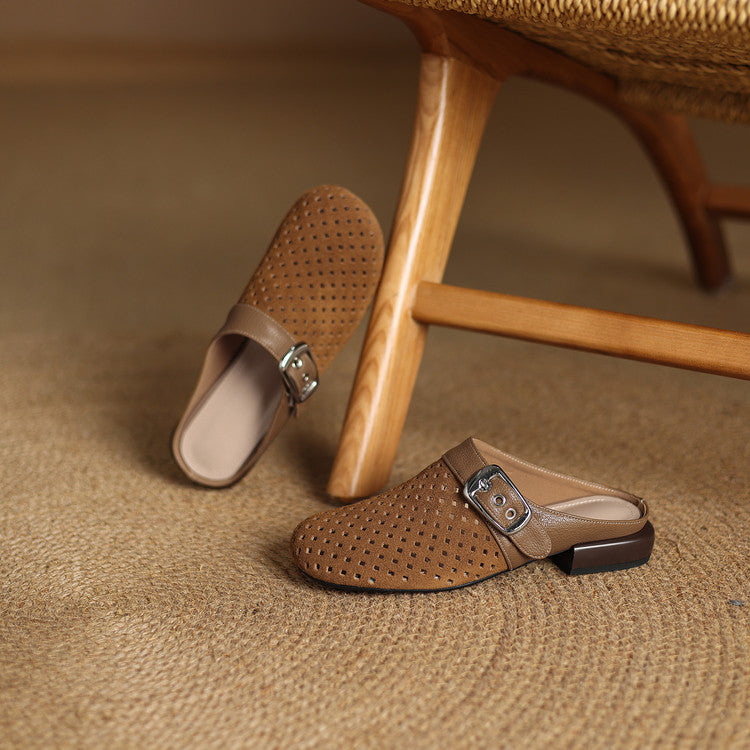 Women's Breathable Suede Clogs Corvine