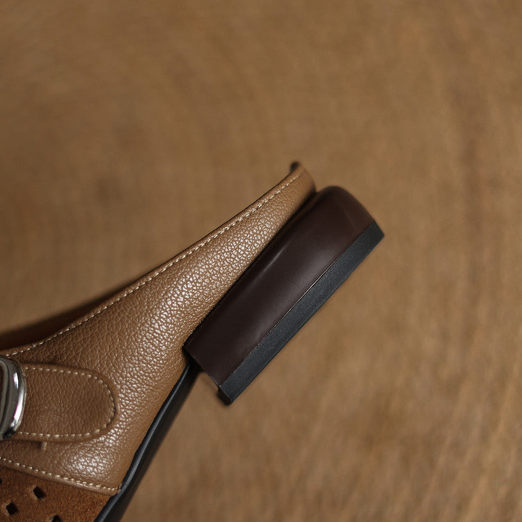 Women's Breathable Suede Clogs Corvine