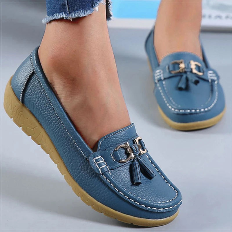 Women's Casual Leather Loafers Corvine