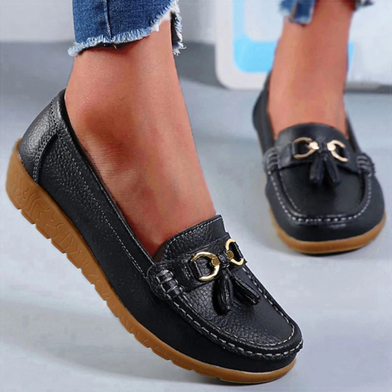 Women's Casual Leather Loafers Corvine