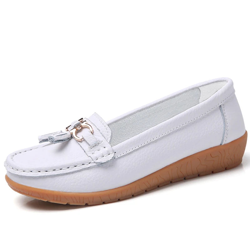 Women's Casual Leather Loafers Corvine