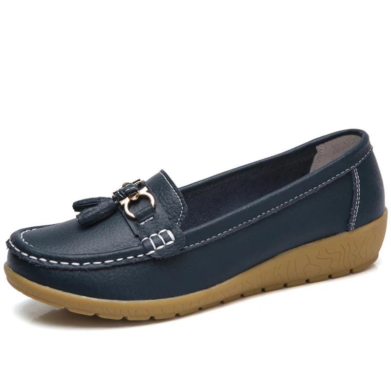 Women's Casual Leather Loafers Corvine