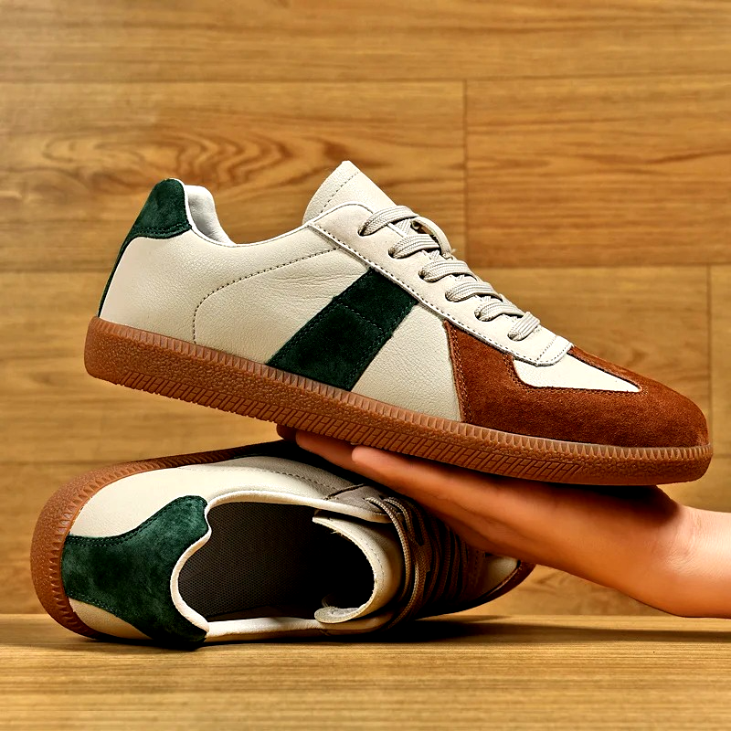 Women's Classic Retro Canvas Trainers Corvine