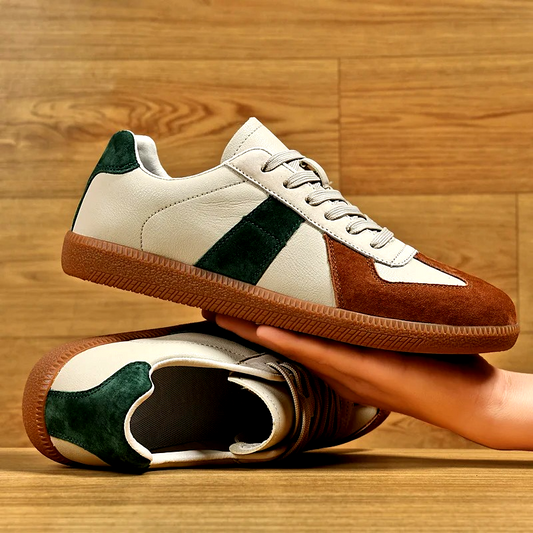 Women's Classic Retro Canvas Trainers Corvine