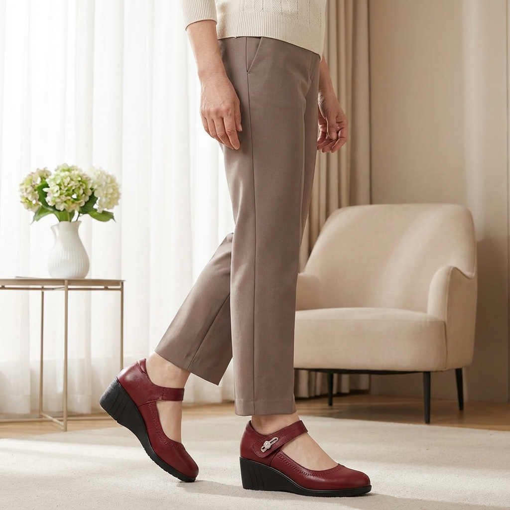 Women's Comfortable Mid-Heel Shoes Corvine
