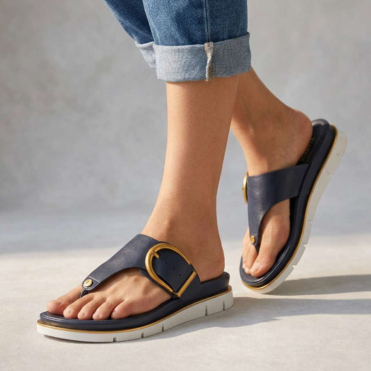 Women's Cushioned EVA Buckle Slides Corvine