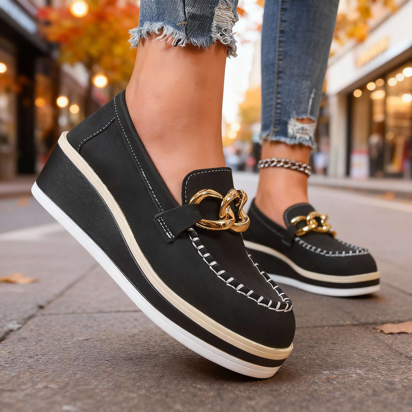 Women's Cushioned Slip-On Shoes Corvine