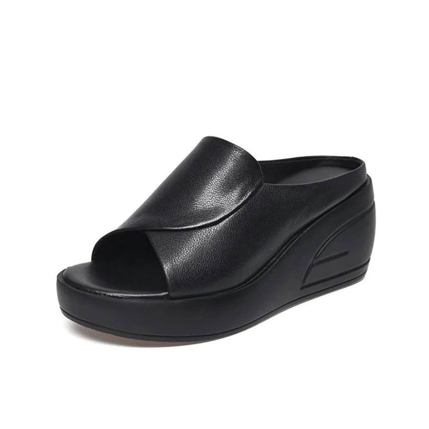 Women's Cushioned Slip-On Wedge Sandals Corvine