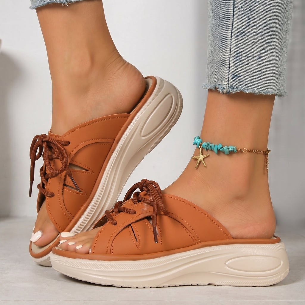 Women's Cushioned Strappy Sandals Corvine