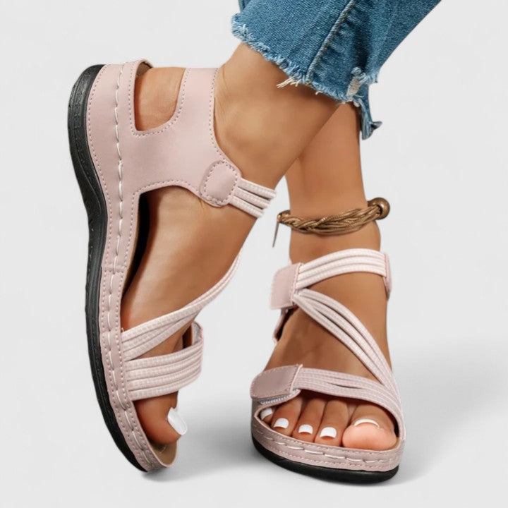 Women's Cushioned Synthetic Arch Support Sandals Corvine