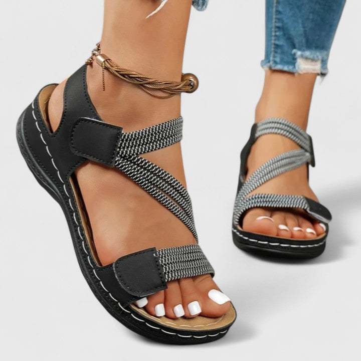 Women's Cushioned Synthetic Arch Support Sandals Corvine