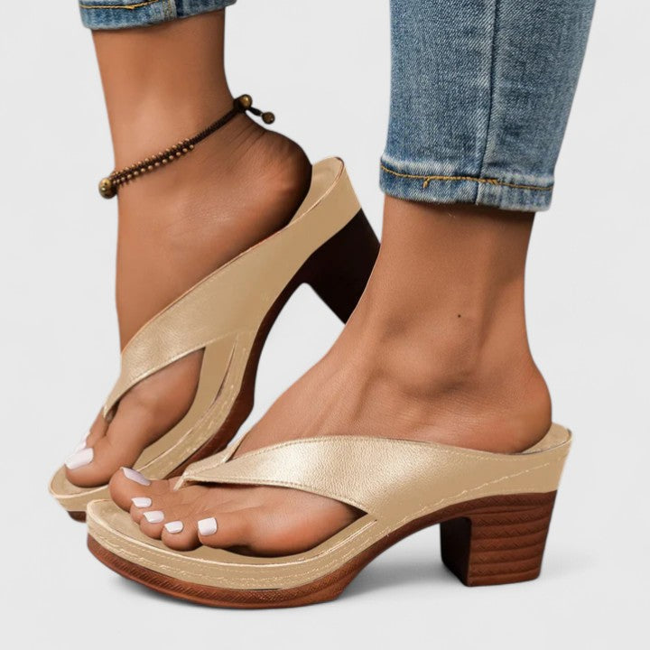 Women's Cushioned Synthetic Heels Corvine
