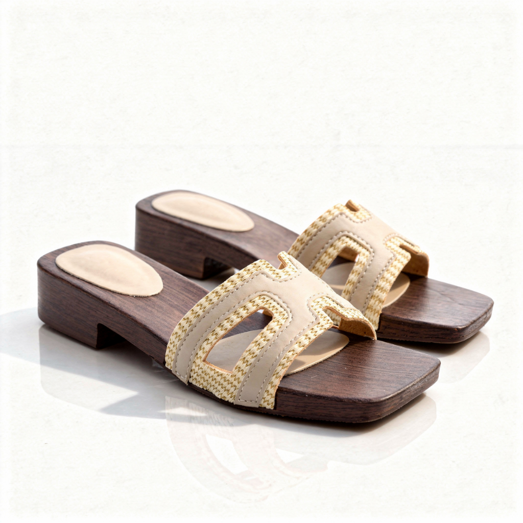 Women's Embroidered Strap Slide Sandals Corvine